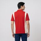 Men's Red Polo Neck Polo T-Shirt, Red, small