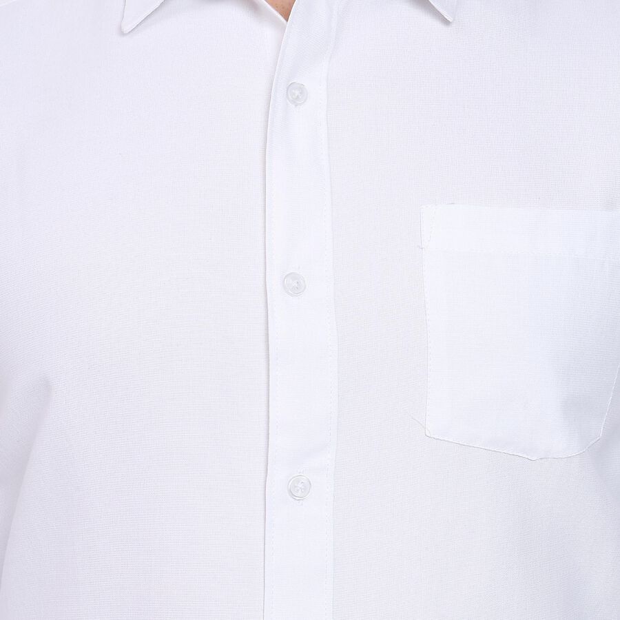 Men's Formal Shirt, सफ़ेद, large image number null