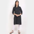 Printed Kurta, Black, small image number null