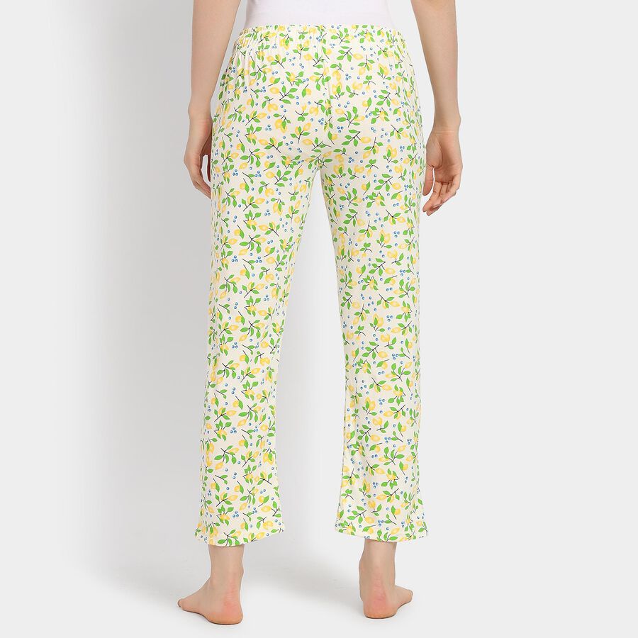 Ladies' 100% Cotton Pyjama, Yellow, large image number null