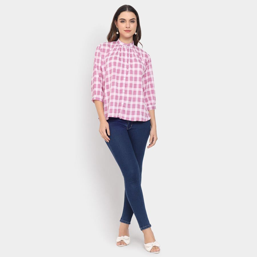 Ladies' Shirt , गुलाबी, large image number null