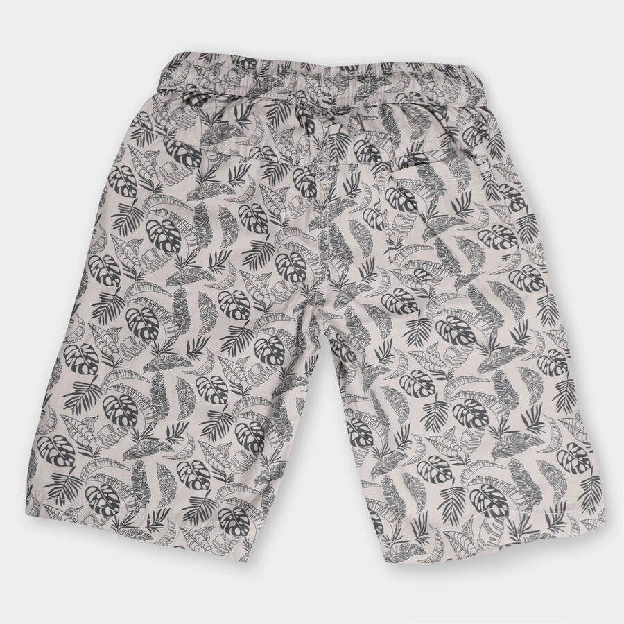 Boys' 100% Cotton Jamaicans, हल्का ग्रे, large image number null