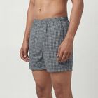 Men's Dark Grey Regular Fit Solid Boxers, Dark Grey, small