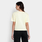 Round Neck T-Shirt, Yellow, small image number null