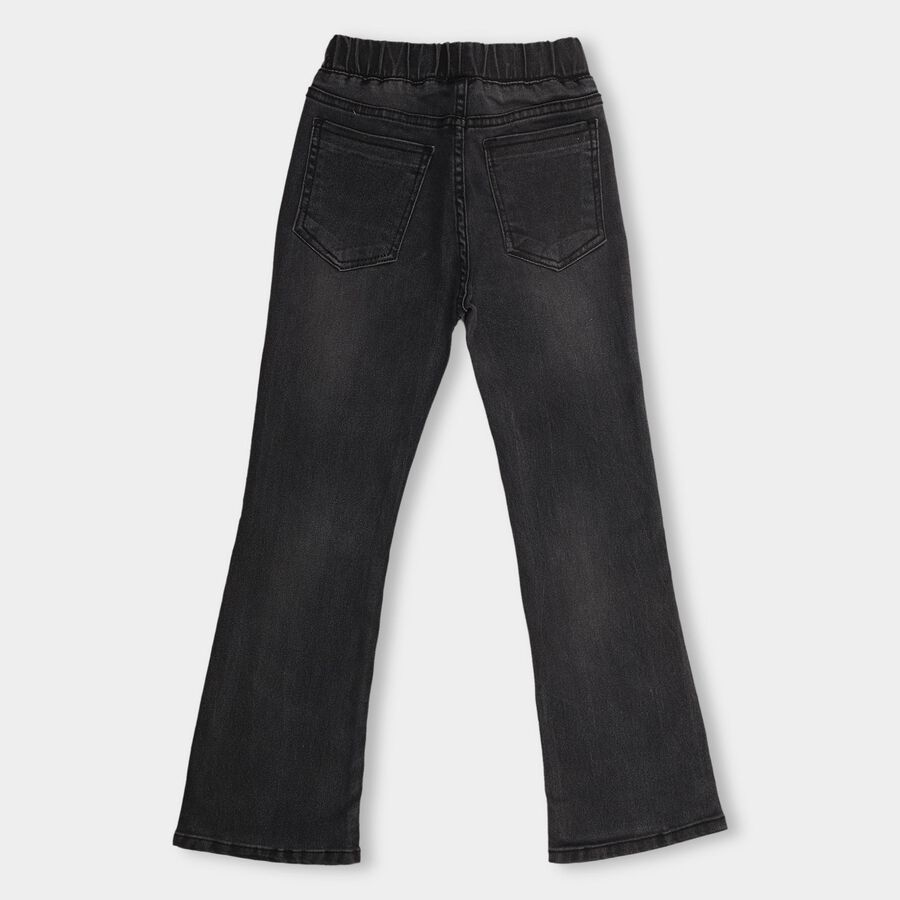 Girls' Jeans , Black, large image number null