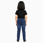 Girls' Jeans, मध्यम नीला, small image number null