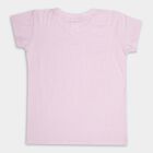 Girls' 100% Cotton T-Shirt, लाइलेक, small image number null
