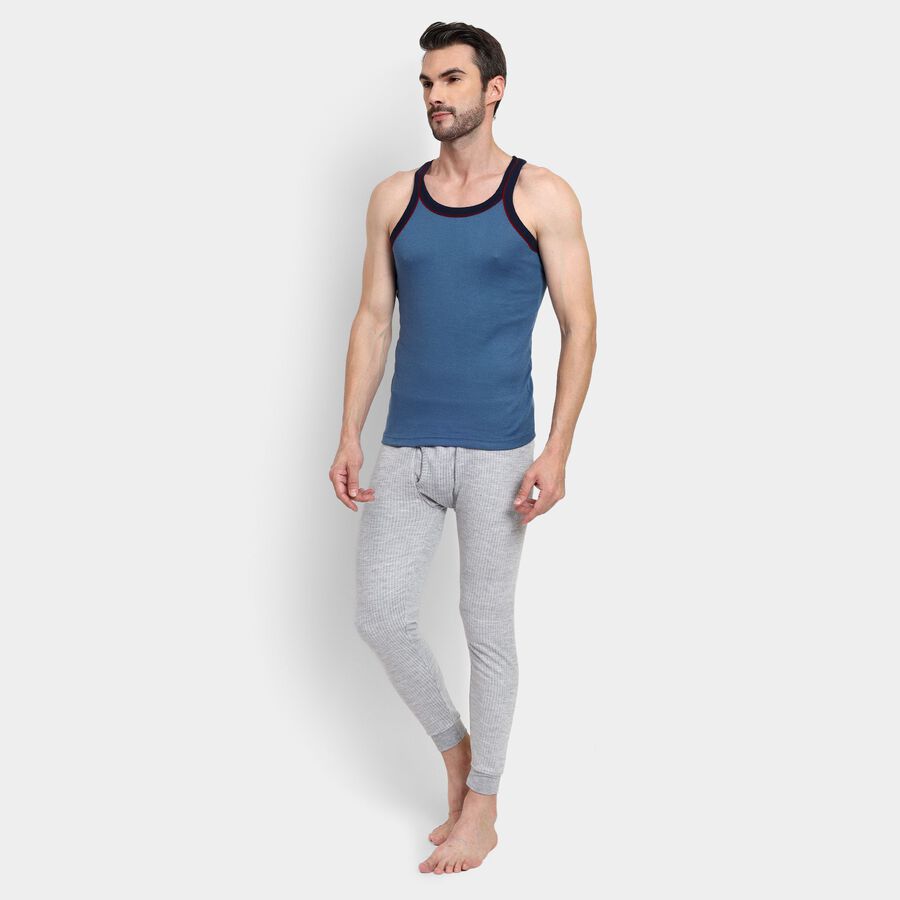 Men's 100% Cotton Gym T-Shirt , Dark Blue, large