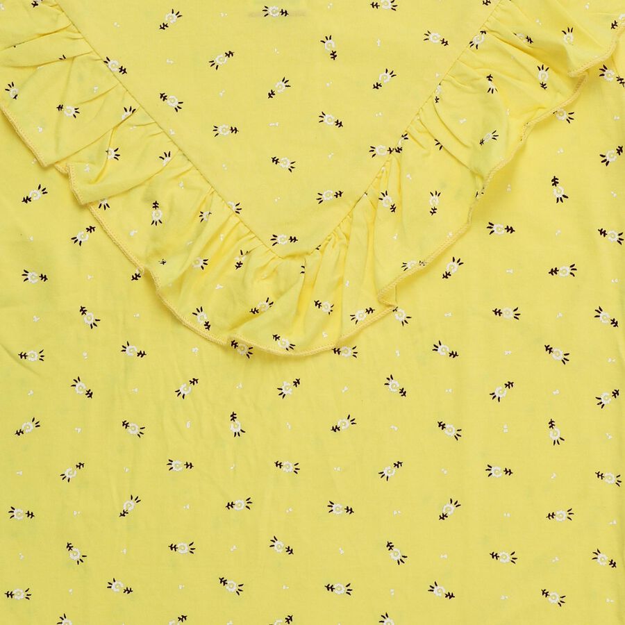 Girls' T-Shirt, Yellow, large image number null