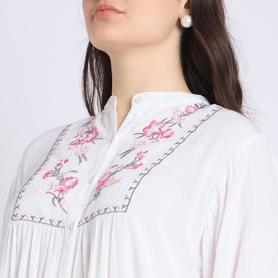 Ladies' Shirt , Off White, large image number null