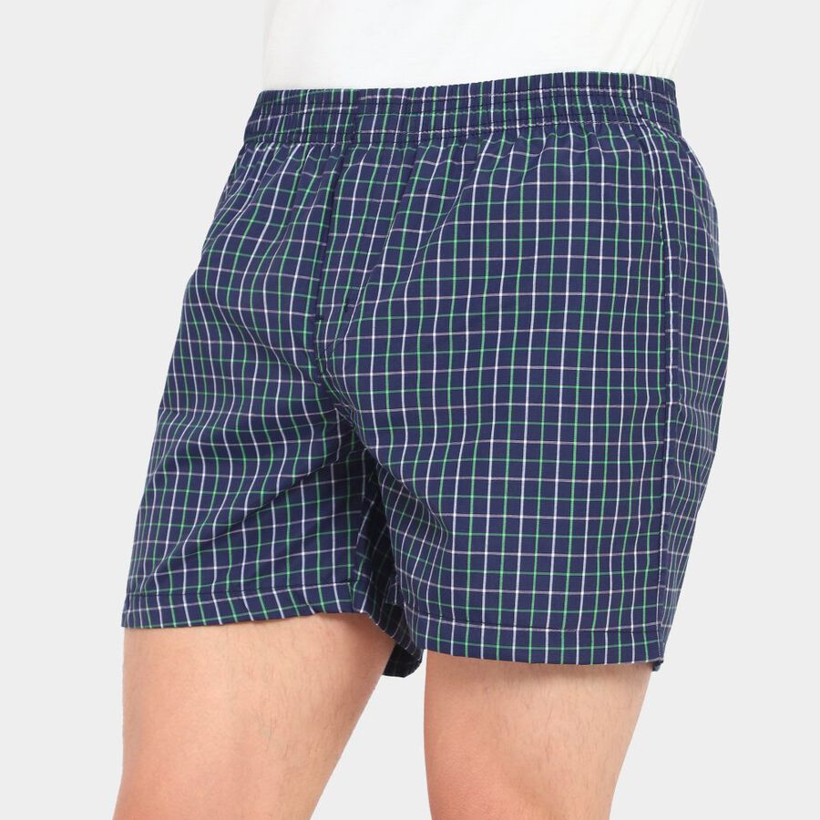 Men's Boxers, Navy Blue, large image number null