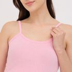 Ladies' 100% Cotton Basic Slips, Pink, small image number null