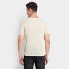 Round Neck T-Shirt, Beige, small image number null