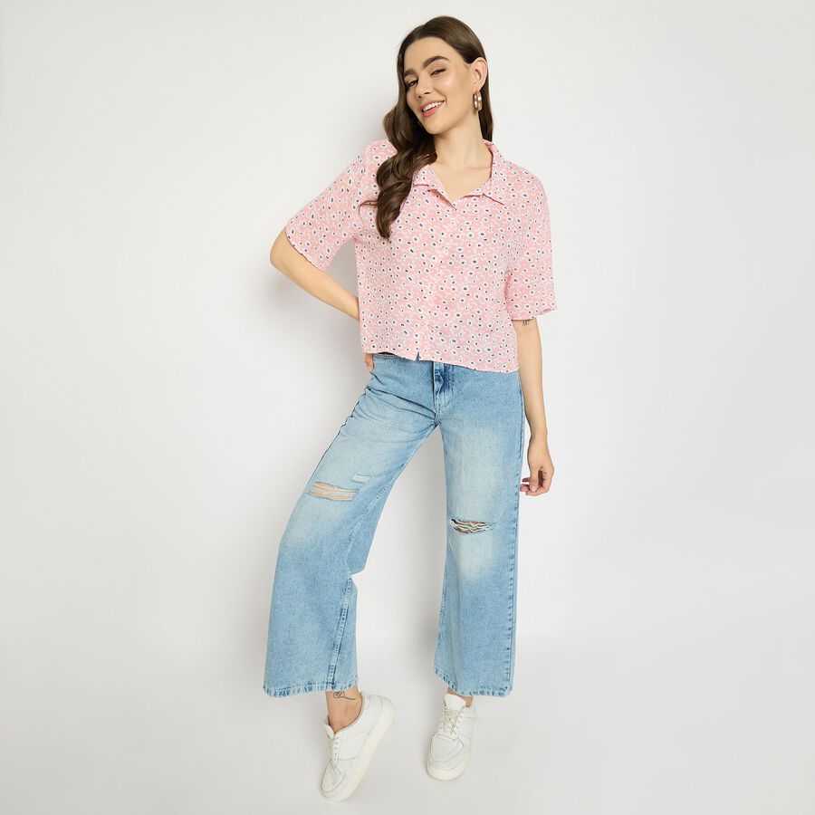 Ladies' Shirt , Peach, large image number null