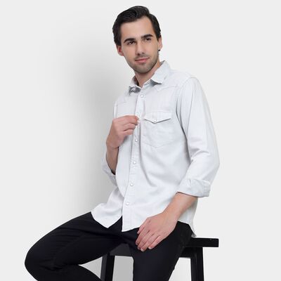 Men's 100% Cotton Casual Shirt