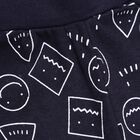 Infants Printed Pyjama, Navy Blue, small image number null