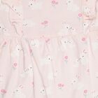 Infant Girls' 100% Cotton Frock, Light Pink, small image number null