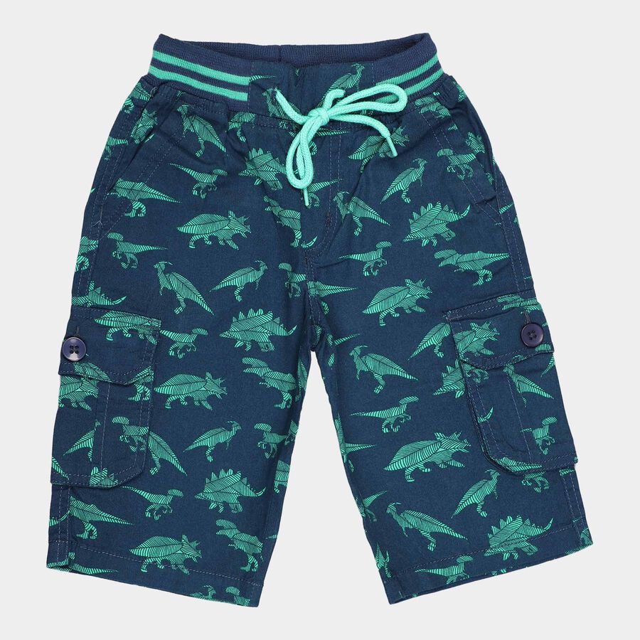 Boys Cotton Jamaican, Navy Blue, large image number null