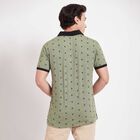 All Over Print Polo Shirt, ओलिव, small image number null