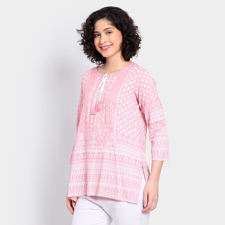 Ladies' Kurti, Pink, large image number null