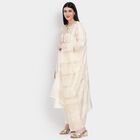 Ladies' Ethnic Set , Off White, small image number null