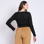 Ladies'  Crop  Top, Black, small image number null