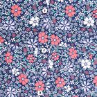 Girls' 100% Cotton Frock, Navy Blue, small image number null