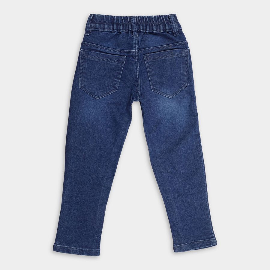 Girl's Jeans, Dark Blue, large image number null