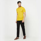 Solid Polo Shirt, Mustard, small image number null