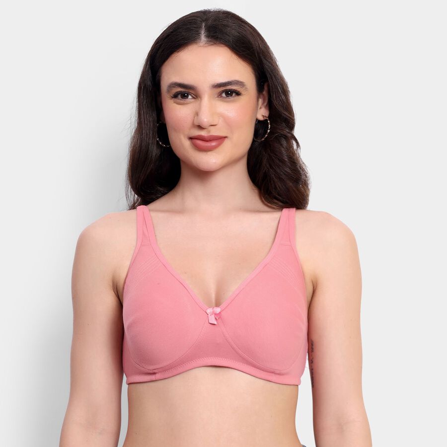 Ladies' Bra, Light Pink, large image number null