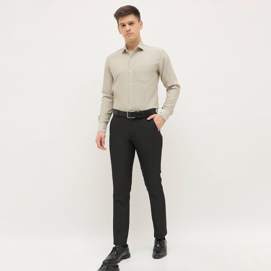 Men's Formal Shirt, Dark Green, large image number null