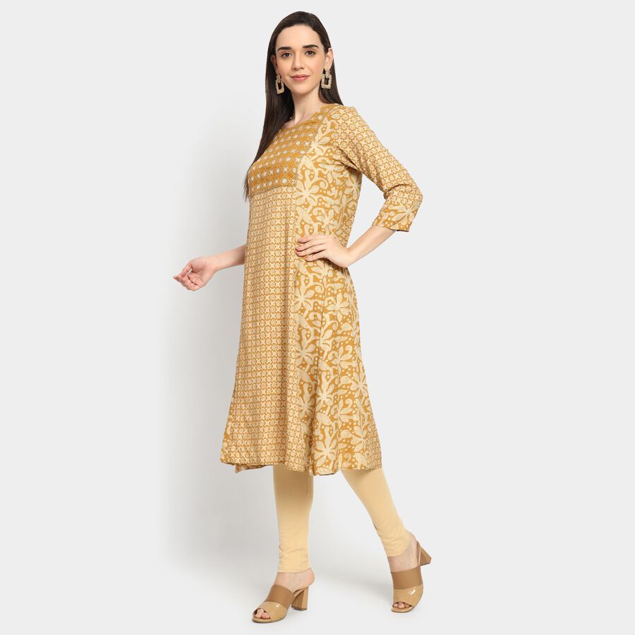 Ladies' Kurta, Mustard, large image number null