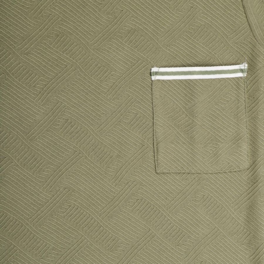 Boys' Half Sleeves T-Shirt, Olive, large image number null