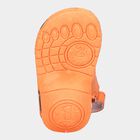 Boys Printed Slip-On Casual Sandals, Orange, small image number null