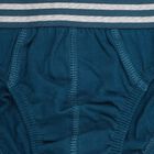 Boys' 100% Cotton Briefs, Teal Blue, small
