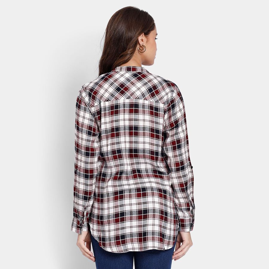 Ladies' Shirt, Maroon, large image number null