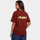 Women's Rust Round Neck Regular T-Shirt, Rust, small