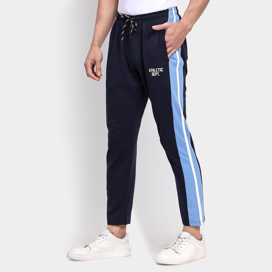 Men's Track Pants, Navy Blue, large