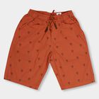 Boys' 100% Cotton Basic Jamaican, Rust, small image number null