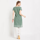 Cotton Straight Kurta, Olive, small image number null
