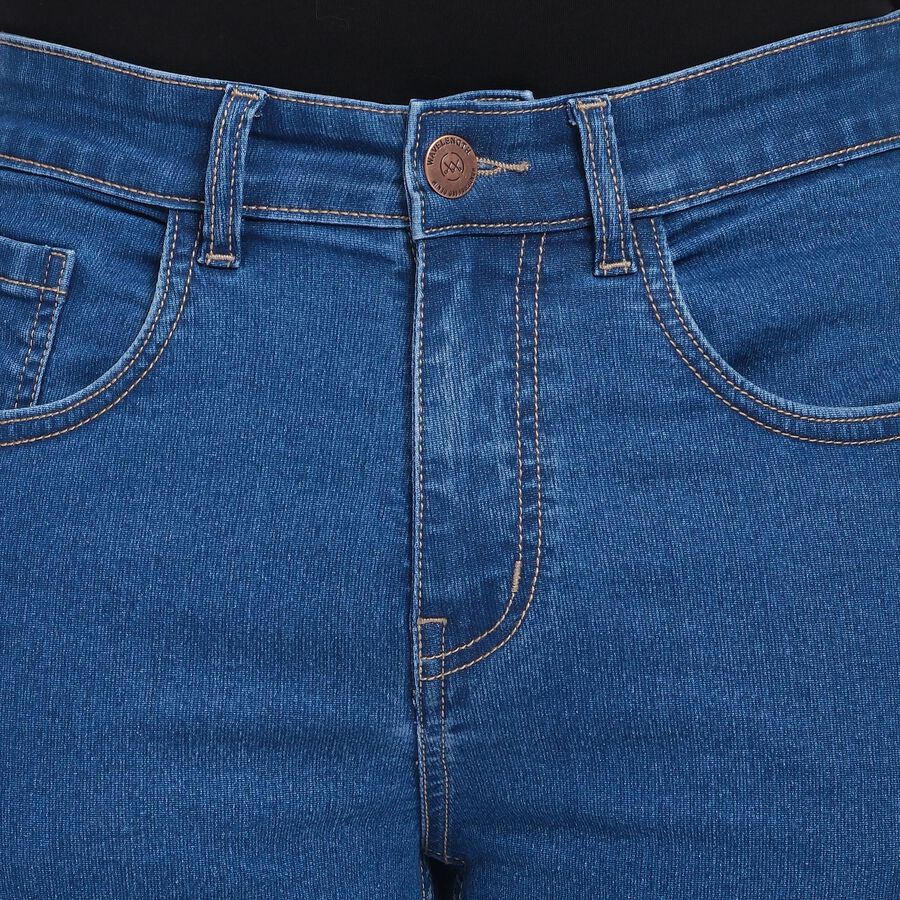 Men's Slim Fit Jeans , Mid Blue, large image number null