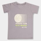 Boys' Half Sleeves T-Shirt , Light Grey, small image number null