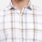 Men's 100% Cotton Casual Shirt , Beige, small image number null