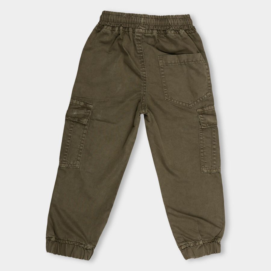 Boys' Cargo Trouser, Olive, large