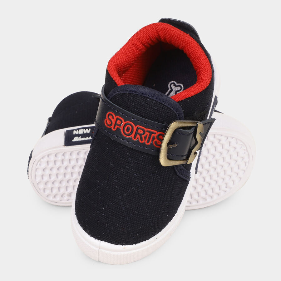 Boys' Shoes, Navy Blue, large