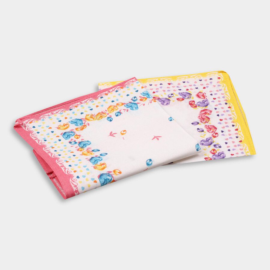 Girls' Hanky , सफ़ेद, large image number null