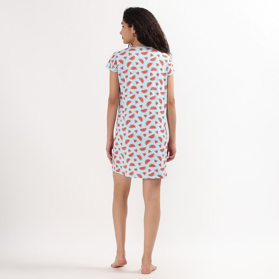 Ladies' Nighty , Light Blue, large