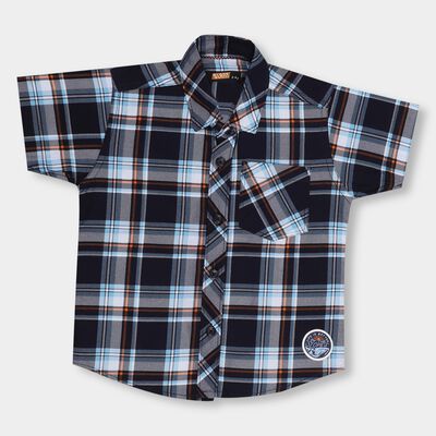 Boys' 100% Cotton Casual Shirt