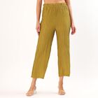 Women's Black Relaxed Fit Harem Pants, हल्का हरा, small