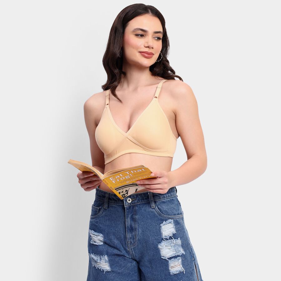 Ladies' Bra, गहरा पीला, large image number null